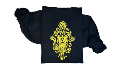 Embroidered Haunted Mansion Mickey Inspired Sweatshirt