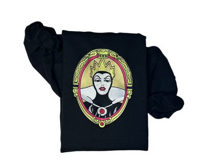 Embroidered Evil Queen Snow White Disney Inspired Sweatshirt