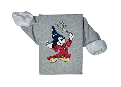 Embroidered Mickey Fantasmic Inspired Sweatshirt
