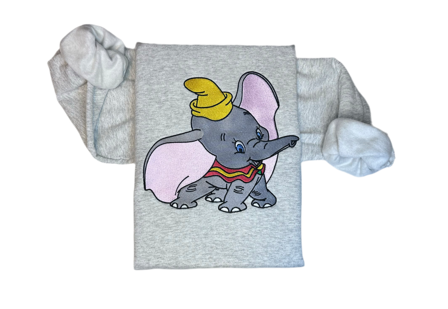 Embroidered Dumbo Disney Inspired Sweatshirt
