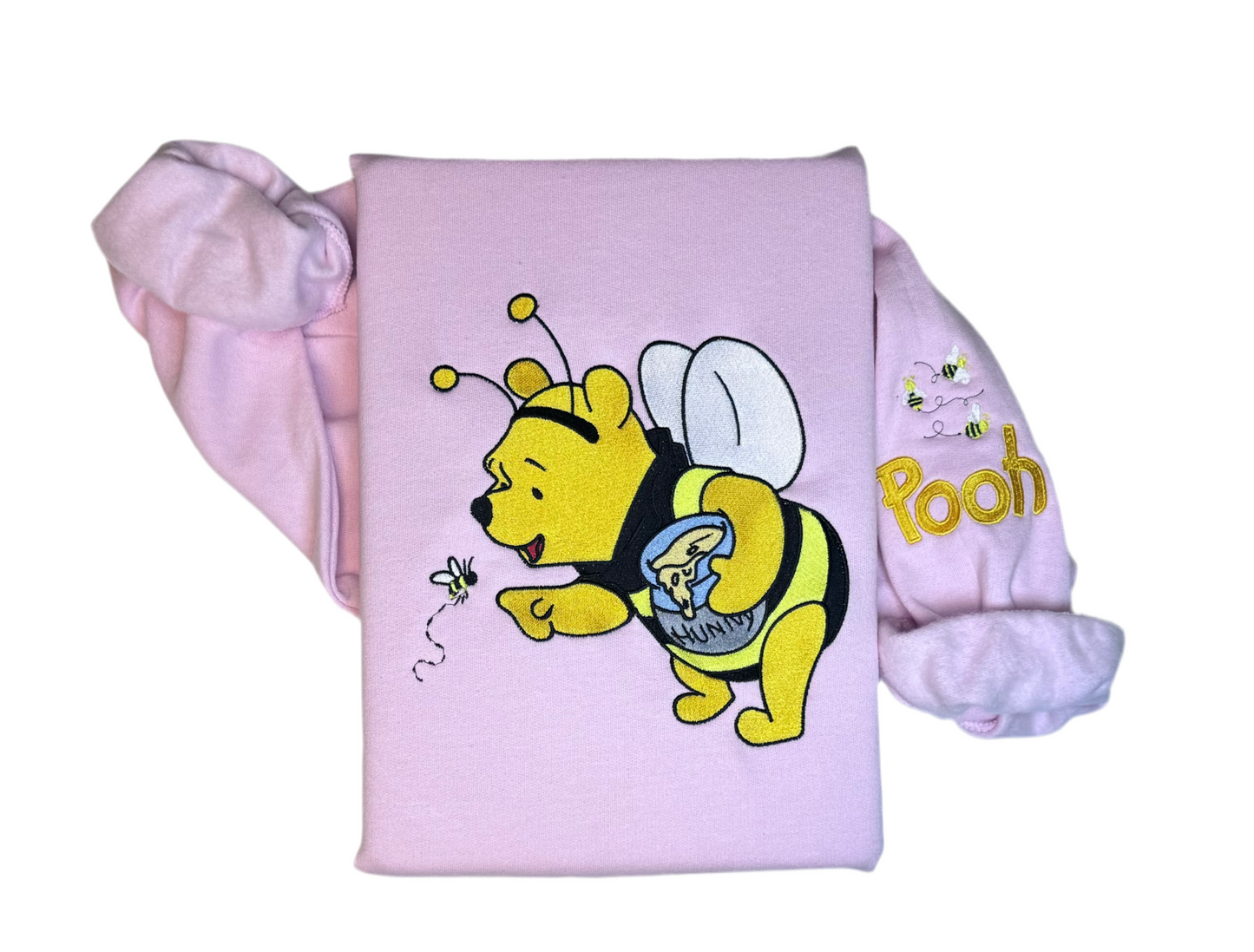 Embroidered Winnie the Pooh Bear Disney Inspired Sweatshirt