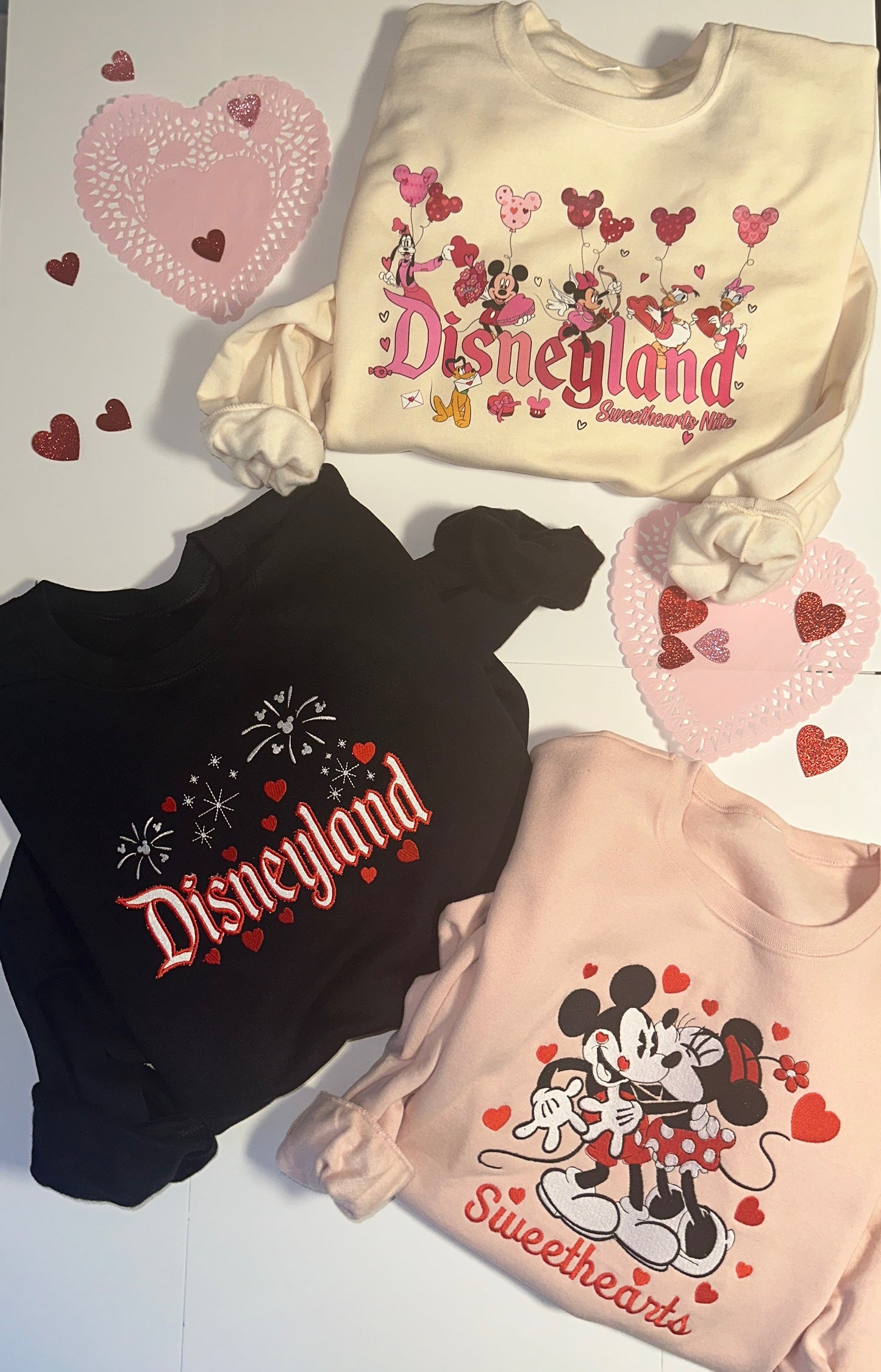 Disney Inspired Sweetheart Valentine’s Sweatshirt